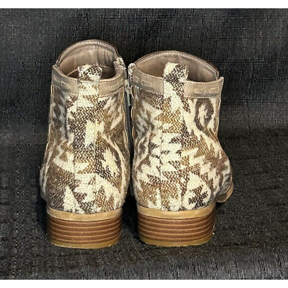 Women’s Comfort Ankle Boots Western Boots Size 9 Womens Zip Up Booties - Picture 2 of 5